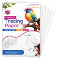 Tracing Paper 9x12 in, 100 Sheets, Transparent Sketch Paper 63gsm - size: 9" x 12" (100 Sheet)