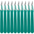 YixangDD 10 PCS Scalpel Blades with #11 Scalpels Surgical Blades - color: 10 Pcs Handle With Blades #11