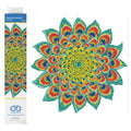 DIAMOND DOTZ Peacock Mandala Pattern Diamond Painting for Adults with Gems