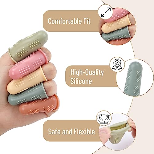 Mr. Pen- Hot Glue Gun Finger Protectors, 24 pcs - color: Vintage, size: 24 pcs