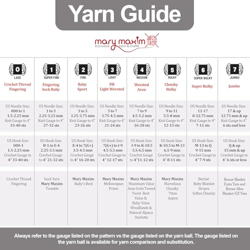 Mary Maxim Starlette Yarn, Acrylic Yarn, 3.5 OZ, 180 Yards, Grey Heather - color: Grey Heather