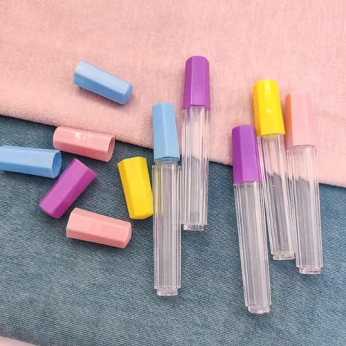 4 Pcs Clear Plastic Embroidery Felting Sewing Container Pin Needle Storage Tubes Bottle Holder Knitting Needle For Case Box Needle Storage Tubes Sewing Storage