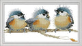 CaptainCrafts Cross Stitch Kits for Adults Stamped 11CT Birds Pattern - color: Stamped 11CT
