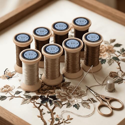 Natural 100% Mulberry Handmade Embroidery Silk Thread Silk Floss (59) - color: 59