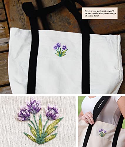 Beginner's Guide to Embroidery and Needle Painting: Create Your Own Nature-Inspired Designs with 18 Projects (Landauer) Learn How to Design Thread Painting Patterns from Photos Step-by-Step