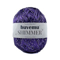 Shimmer Metallic Thread for Crochet, Lace, Embroidery,Purple,Silver Glitter - color: Purple, Silver Glitter, size: 1 Pack