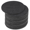 PATIKIL 3.5 Inch Diameter Lamp Base Felt, 20Pack 2mm Thickness Round Soft Adhesive Non-Slip Anti-Scratch Backed Felt for Lamp Furniture DIY Craft, Black - color: Black, size: 3.5 Inch