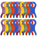 Jersvimc 40pcs Yarn Bobbins, for Crochet Large Bobbins Spool Tool - size: 5 Color - 40Pcs