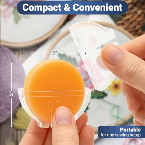 Thread Wax and Thread Conditioner - Contains Beeswax for Sewing and Gloss Threads Waxer. Magic Conditioner for Hand Sewing Embroidery. Hand Quilting Supplies to Strengthen and Reduce Knots - style: 1pk Beeswax
