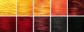Valdani Perle Cotton Size 8 Embroidery Thread ''Firepit'' Sampler Set - 10 Colors, 73 Yards Each