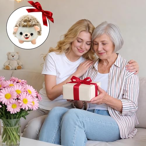 Sizobi Cute Hedgehog Pin Cushion for Sewing,Needle Holder Sewing Pin Holder - color: Gray