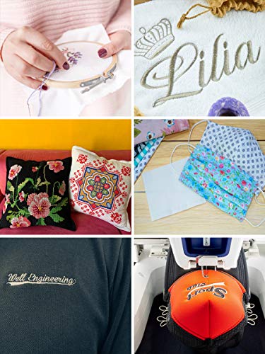 Mandala Crafts 25 YDs 10 in No Residue Tear Away Embroidery Stabilizer Roll - size: 10 Inches X 25 Yards Roll