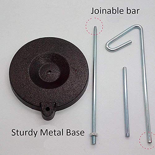 Single Thread Stand Full Metal Stable &Adjustable Thread Stand #27449M - color: BLACK
