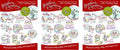 Stitcher's Revolution SR27 Cute Kitchen Sayings Iron-On Transfer Patterns for Embroidery, (3 Pack)