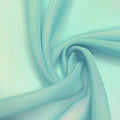Valentina Textile Inc Solid Chiffon Fabric Polyester Dress Sheer 58/60" Wide by The Yard (10 Yard, Aqua Green) - color: Aqua Green, size: 10 YARD