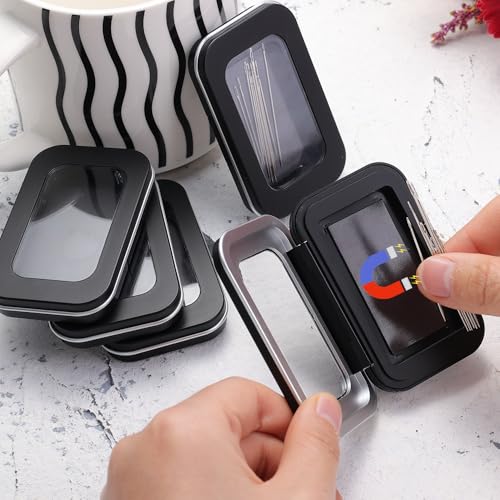 Portable Black Embroidery Needle Storage Case DIY Sewing Tool Accessories (Style 01) - color: Style 01