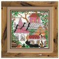 RIOLIS 612 City & Cats Summer Counted Cross Stitch Kit 5.12 x 5.12 in - style: City & Cats Summer 612