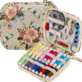 Floral Printing Travel Sewing Kit Cute Sewing Set - color: Harvest Love