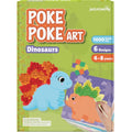 jackinthebox Poke Art Dinosaurs Crafts Kit for Kids, Boys & Girls, Ages 4-8 - style: Dinosaur