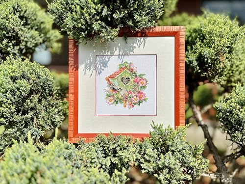RIOLIS 2092 Happy Together Counted Cross Stitch Kit 7 x 7 in - style: Happy Together 2092
