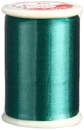 Superior Threads Tire Silk #50 3-Ply 50-Weight High Sheen Silk Embroidery Quilting Sewing Thread - 109 Yard Spool (#139 Peacock Green) - color: Peacock Green