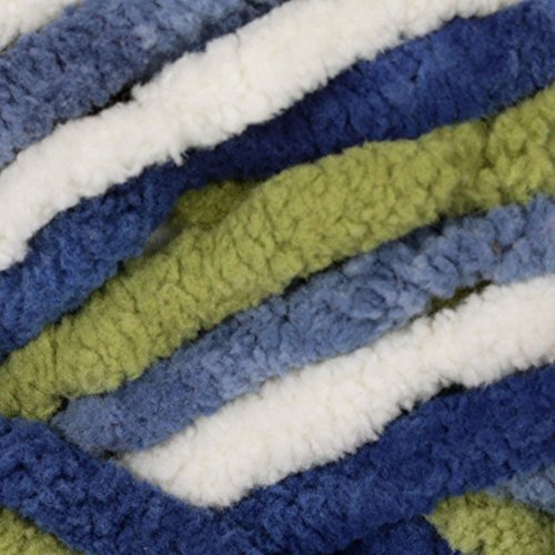 Bernat Blanket Yarn, 5.3 oz, Oceanside, 1 Ball - color: Oceanside, size: Small Ball