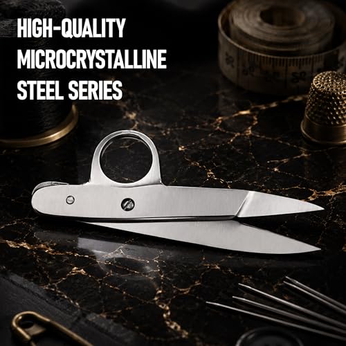Thread Nippers & Seam Ripper Set – Sharp Sewing Scissors and Stitch Remover Tool for Fabric, Embroidery, Quilting & Needlepoint – Essential Sewing Accessories Kit - Thread Snips