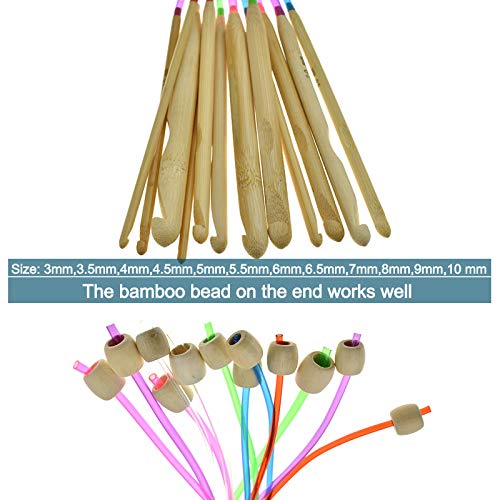 Coopay Complete Tunisian Crochet Hooks Set, Knitting & Crochet Supplies - color: Tunisian Mixed Set With Accessories