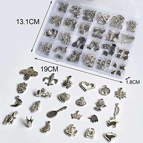 301 Embroidery Floss Set Including Cross Stitch Threads Friendship Bracelet String with 5-Tier Transparent Box, Floss Bobbins and Cross Stitch Kits - size: 5-Tier box