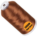 New brothread 5000M Huge Spool Embroidery Machine Thread - Clay Brown - color: Clay Brown-339
