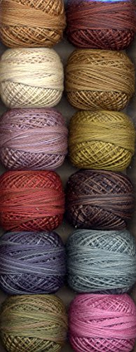 Valdani Size 8 Perle Cotton Embroidery Thread Scent of Flowers Collection (PC8-SFlowers)