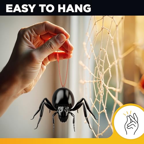 Christmas Ornament Hooks Black and Red - 200 pcs Durable Ornament Hangers - Pre-Cut Ornament String with Snap for Christmas Tree - color: 200 Pcs Black & Red