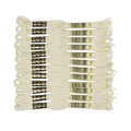 DMC 6-Strand Embroidery Cotton Floss, Off White - color: Off White, size: 8.7 yards