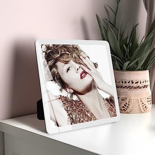 Bluesun 8×8 Picture Frame White, Vertical & Horizontal Wall & Tabletop - color: white, size: 8x8 （1 Pcs）