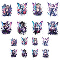 ANATTASOUL Gothic Fairies 16PCS Heat Transfers Ready to Press for T-Shirts - style: Gothic Fairies