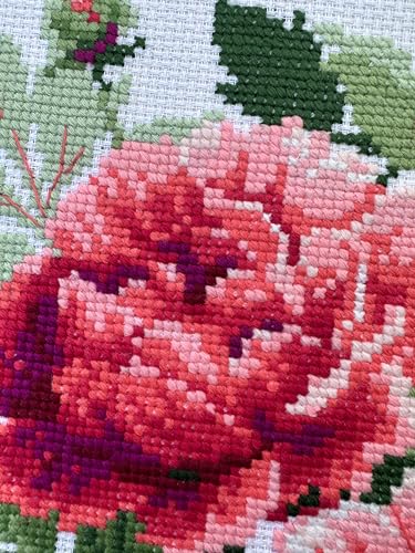 RIOLIS 1854 Tree Peony Counted Cross Stitch Kit 15.75 x 15.75 in