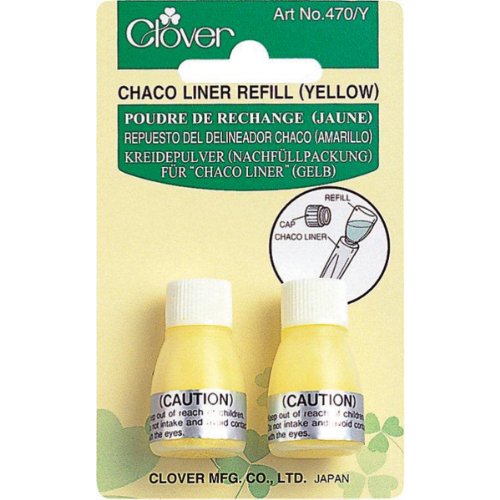Clover 470/Y Refill Chaco Liner, Yellow - color: Yellow, size: 1