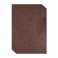 PATIKIL 2mm 1/10" Thick,16x24inch 40x60cm,Coffee,EVA Shiny Foam,6 Pcs - color: Coffee