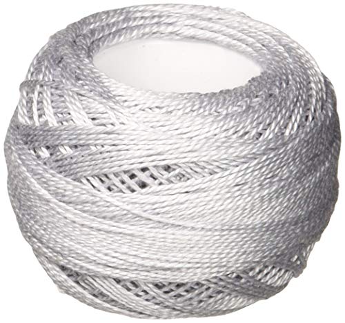 DMC Pearl Cotton Thread Ball - Pearl Grey (415) - Size 8