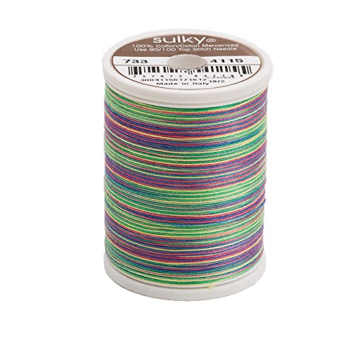 Sulky 733-4115 Blendables Thread for Sewing, 500-Yard, Wildflowers - color: Wildflowers
