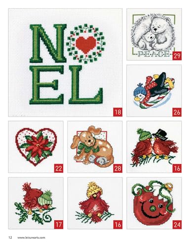 Holiday Ornaments Galore: 98 Festive Cross Stitch Ornaments