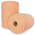 100% Cotton Loom Warp Thread (Peach), 8/4 Warp Yarn (800 Yards), Perfect for Weaving: Carpet, Tapestry, Rug, Blanket or Pattern - Warping Thread for Any Loom - color: Peach