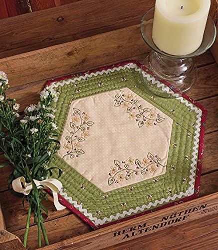 Tabletop Stitchery: Set Your Table with 12 Inviting Embroidery and Patchwork Patterns