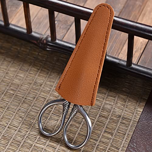 Small Facial Hair Scissors, Stainless steel (silver) Straight Tip - color: Silver