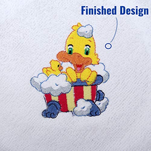 Threadart Tearaway Embroidery Stabilizer | Heavy Weight 4" x 8" 200 Precut Sheets - size: HEAVY TEAR-AWAY 4"X8" SHEETS