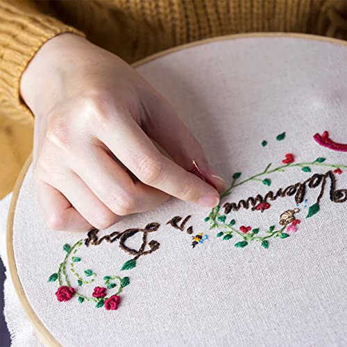 Caydo 12 Pieces 10 Inch Embroidery Hoops, Cross Stitch Hoops Ring - style: 10 Inch