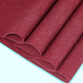 Craft Felt Fabric by The Yard Thickness 1.6mm 36" x 72" Soft and Durable Felt Fabric for Sewing Crafts Blankets DIY Creative Project (Wine Red) - color: Wine Red