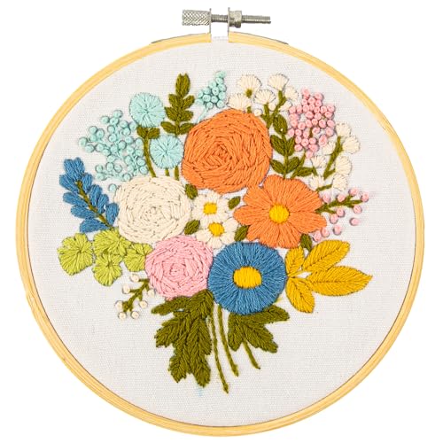 DIAMOND DOTZ Romantic Rose Bouquet Embroidery Kit for Beginners and Adults - color: Romantic Rose Bouquet