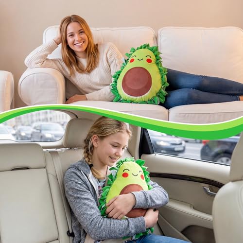 Weysat 6 Sets Avocado Tied Pillow Craft Kit, Avocado Shaped Pillows - style: Avocado