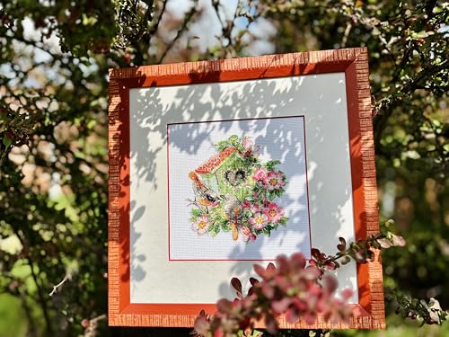 RIOLIS 2092 Happy Together Counted Cross Stitch Kit 7 x 7 in - style: Happy Together 2092